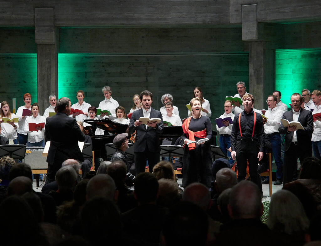 Aufführung von Considering Matthew Shepard in der Johanneskirche Luzern